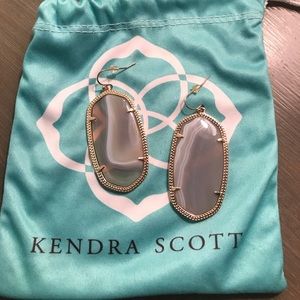 Gray Abstract Kendra Earrings!